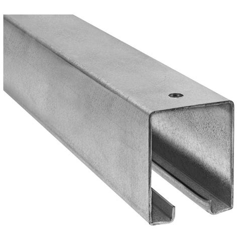 heavy duty galvanized steel box rail|galvanized plain box rail.